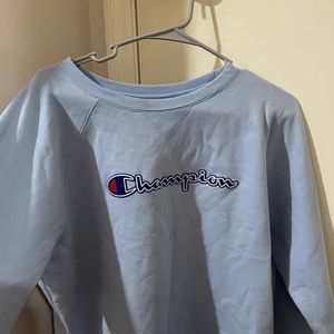 Blue champion sweatshirt
